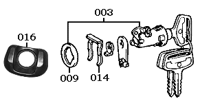 Rear Door Cylinder Diagram