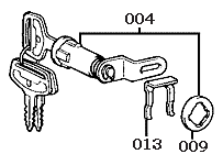 Right Door Cylinder Diagram