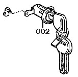 Left Door Cylinder Diagram