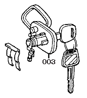 Rear Door Cylinder Diagram