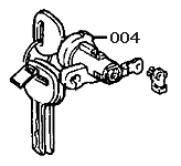 Right Door Cylinder Diagram