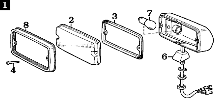 1969-1974 FJ40 and FJ45 Turn Signal Assembly