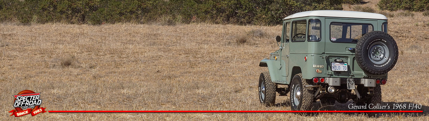 Gerard Collier's 1968 FJ40 Gerard Collier's 1968 FJ40