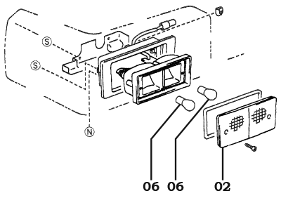 70 Series Tail Light