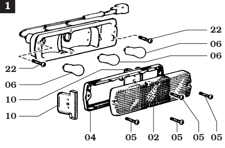 9/73-1984 FJ40 Tail Lamp