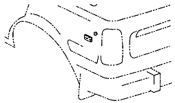 Diagram: 1/90-1/98 80 Series Marker Light