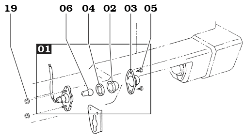 60/62 Series NON-USA Assembly - Extended Rear Bumper Models