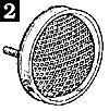 Diagram: 1958-10/69 FJ40 Front Side Reflector