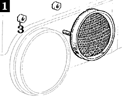 Diagram: 1958-9/73 FJ40 Rear Reflector