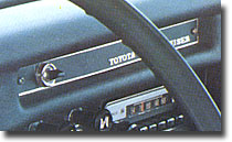 1968-7/92 Toyota Land Cruiser Dash Emblem