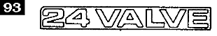 24 Valve Emblem Diagram