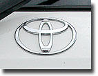 Rear Emblem Toyota Logo Photo