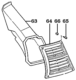 FJ60 and FJ62 Rear Vent Assembly