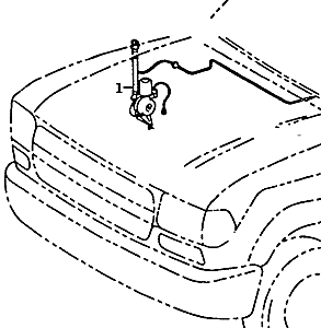 80 Series Land Cruiser  Antenna