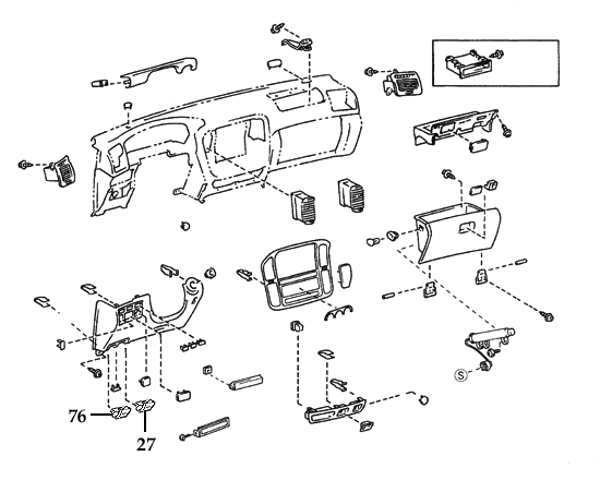 100 Series Dash Assembly