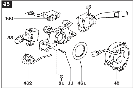 Turn Signal Switch Assembly
