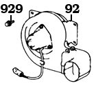 Carb Cooling Fan diagram