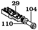 September 1973 to July 1980 Windshield wiper switch diagram