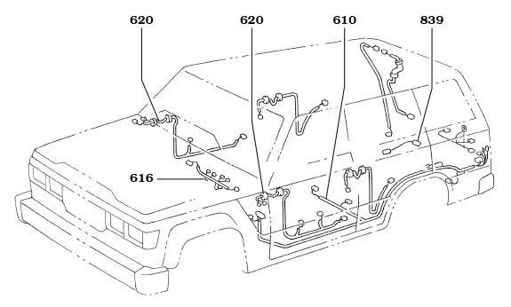 FJ60 Chassis Loom