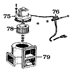 Heater Blower Motor Assembly