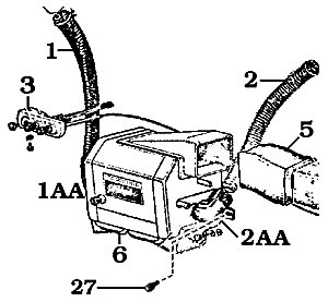1963-1967 40 & 45 Series Heater Diagram
