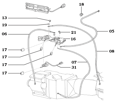 FJ60 and FJ62 Heater Cable and Control Assembly