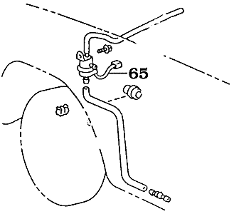 8/92-1/98 80 Series Washer Valve Assembly