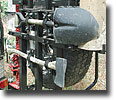 SOR Swing Out Tire Carrier System Axe and shovel carrier