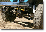 Close up view of Specter Off-Road 40 Series Lift Kit