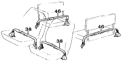 FJ40 Seat Belt Configuration