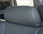 SOR 80 Series Luxury vinyl seat upholstery Gray Detail 3