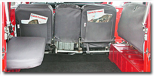 FJ40 Bench Seat with 3 piece back