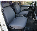 Click to enlarge FJ60 and FJ62 Gray front seat covers