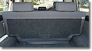 70 Series Gray Back Seat Back