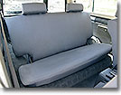 70 Series Gray Back Seat