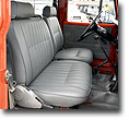 SOR Deluxe Vinyl Seat Covers - Land Cruiser FJ45, FJ47, HJ45 and HJ47 Right Hand Drive Pickup and Troopy