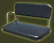 1965-9/71 FJ40 FJ40 Rear Jump Seat Covers and Seat Foam Cushions