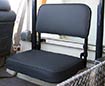 1973-78 FJ40 FJ40 Rear Jump Seat Covers and Seat Foam Cushions