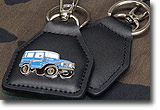 Leather Land Cruiser Key Fob
