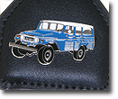 Leather FJ45 LV Land Cruiser Key Fob