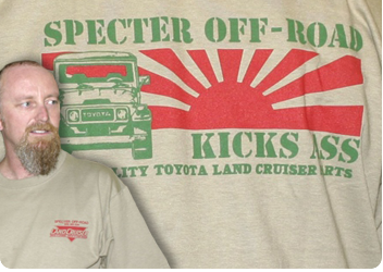 361-02 Specter Off-Road
Kicks Ass T-Shirt