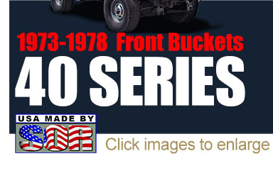 1973-1978 SOR FJ40 Deluxe Seat Upholstery