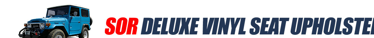 1979-1984 SOR FJ40 Deluxe Seat Upholstery