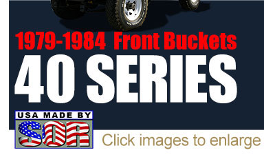 1979-1984 SOR FJ40 Deluxe Seat Upholstery