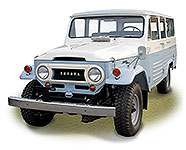 FJ45 LV Wagon Front Seat Front