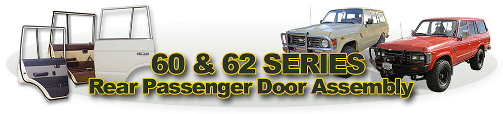 Image Header for Rear Passenger Door Assembly