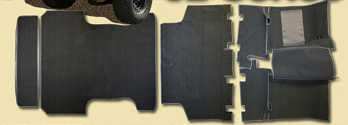 Complete FJ62 Carpet Set
