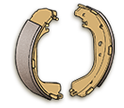 8/80-1/98 Rear Brake Shoes