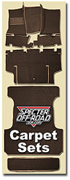 SOR FJ60 and FJ62 Carpet Set