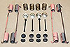Non-USA Brake Hardware Kit for 3 Inch Shoes